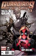 Guardians of the Galaxy #1 Texts From Deadpool Cover Near Mint (9.4) [Marvel Comic] THUMBNAIL