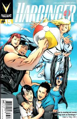 Harbinger (Vu) #15 Pullbox Hairsine Cover [Comic] LARGE