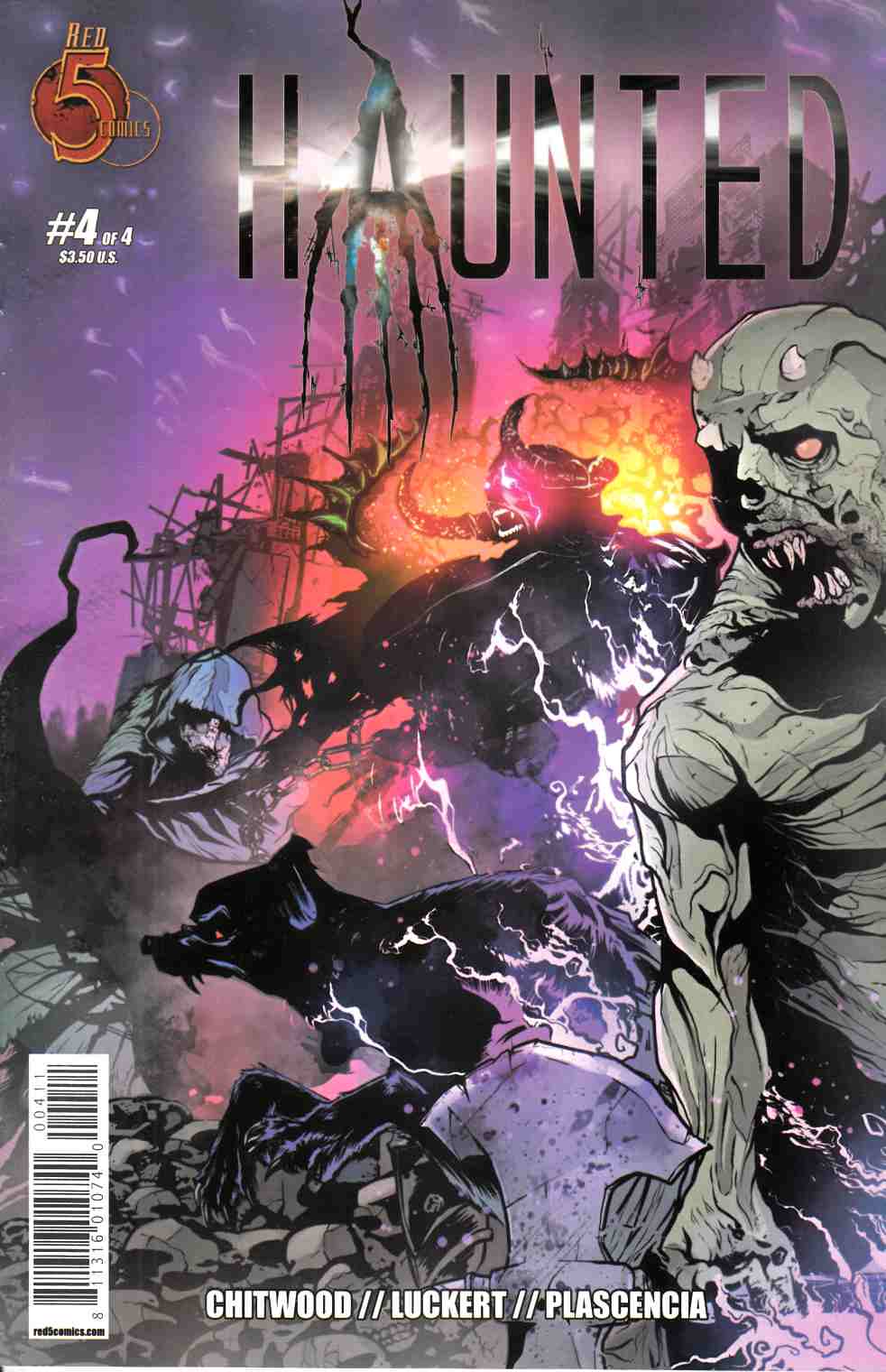 Haunted #4 [Red 5 Comic] THUMBNAIL