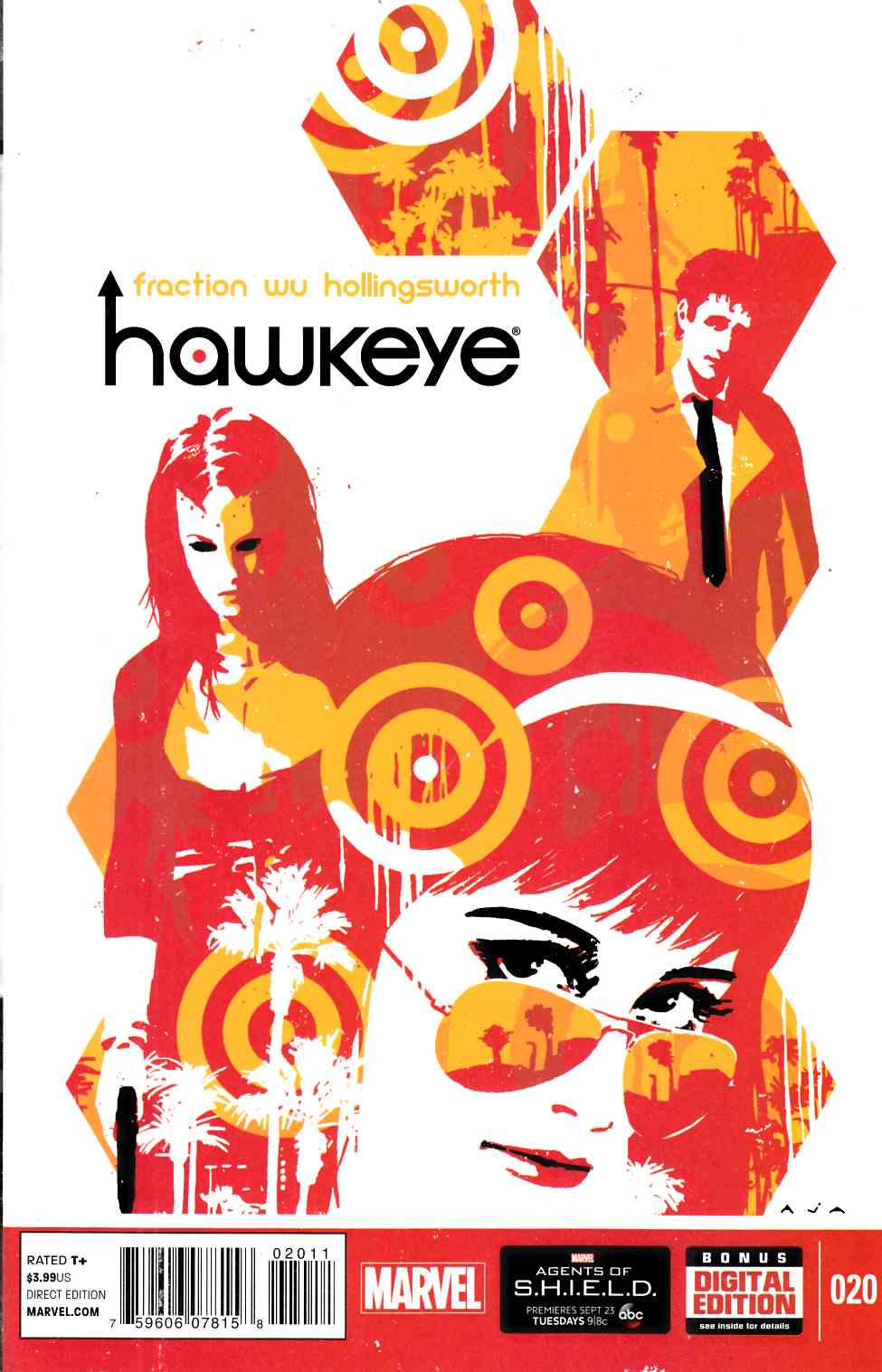 Hawkeye #20 Near Mint (9.4) [Marvel Comic] THUMBNAIL
