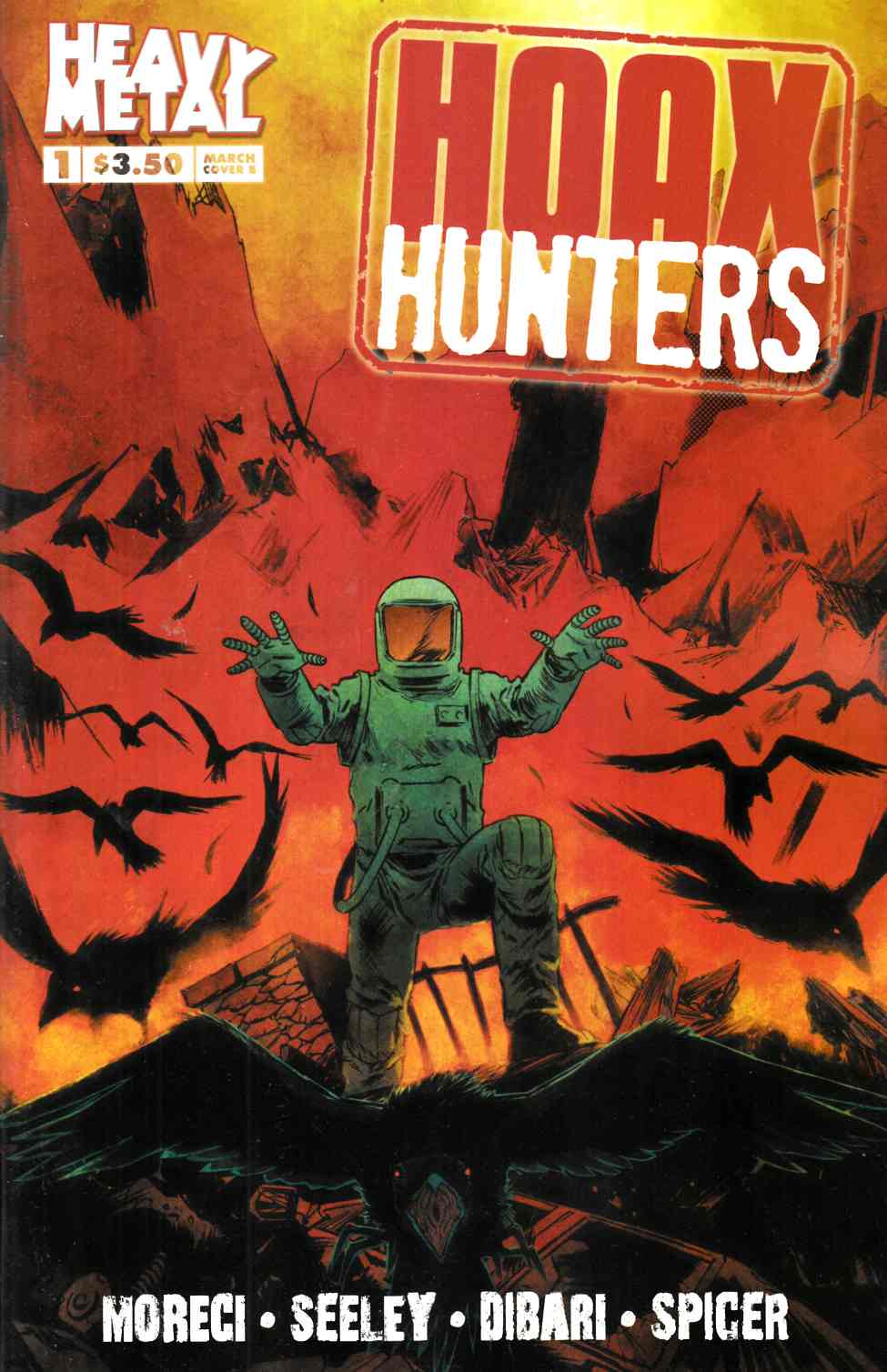 Hoax Hunters 2015 #1 Dibari Variant Cover [Heavy Metal Comic] LARGE