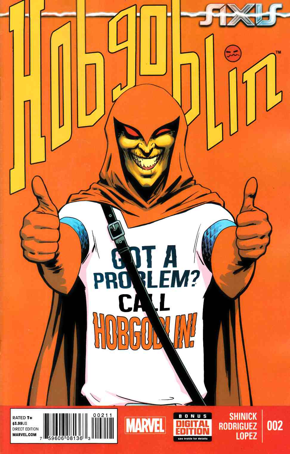 Axis Hobgoblin #2 [Marvel Comic] THUMBNAIL