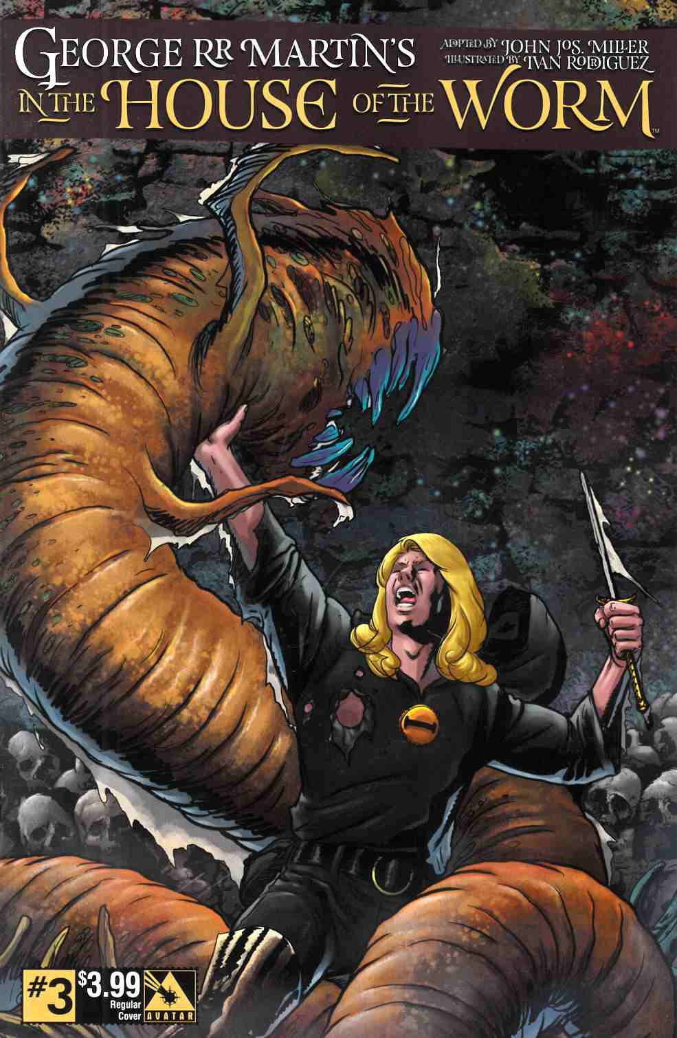 George RR Martin In The House of the Worm #3 [Avatar Comic] THUMBNAIL