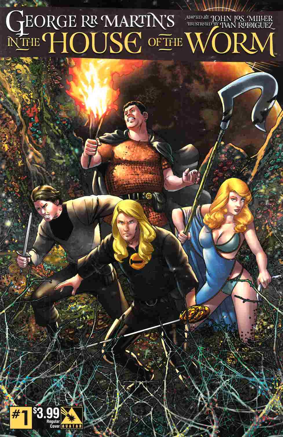 George RR Martin In the House of the Worm #1 [Avatar Comic] THUMBNAIL