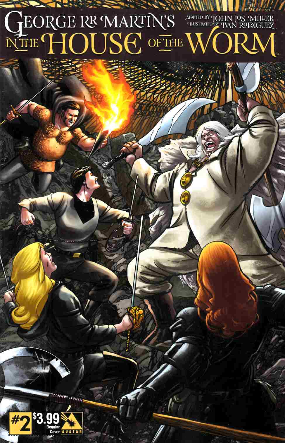 George RR Martin In the House of the Worm #2 [Avatar Comic] THUMBNAIL