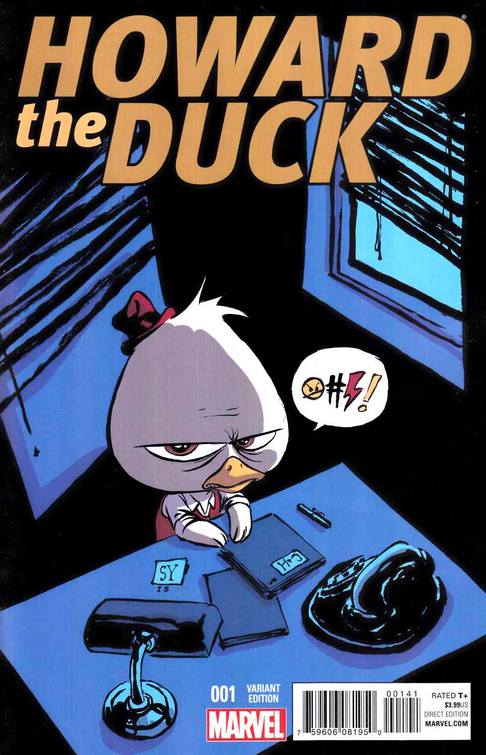 Howard The Duck 1 Young Variant Cover Marvel Comic Dreamlandcomics Com Online Store