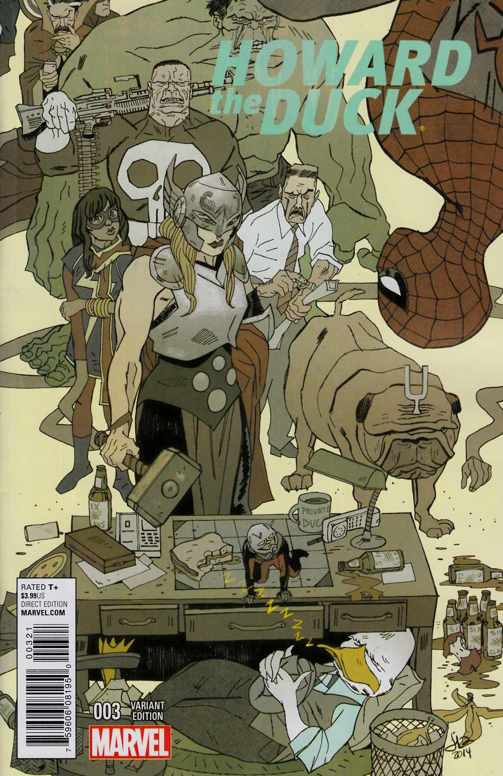 Howard the Duck #3 Latour Variant Cover [Marvel Comic] LARGE