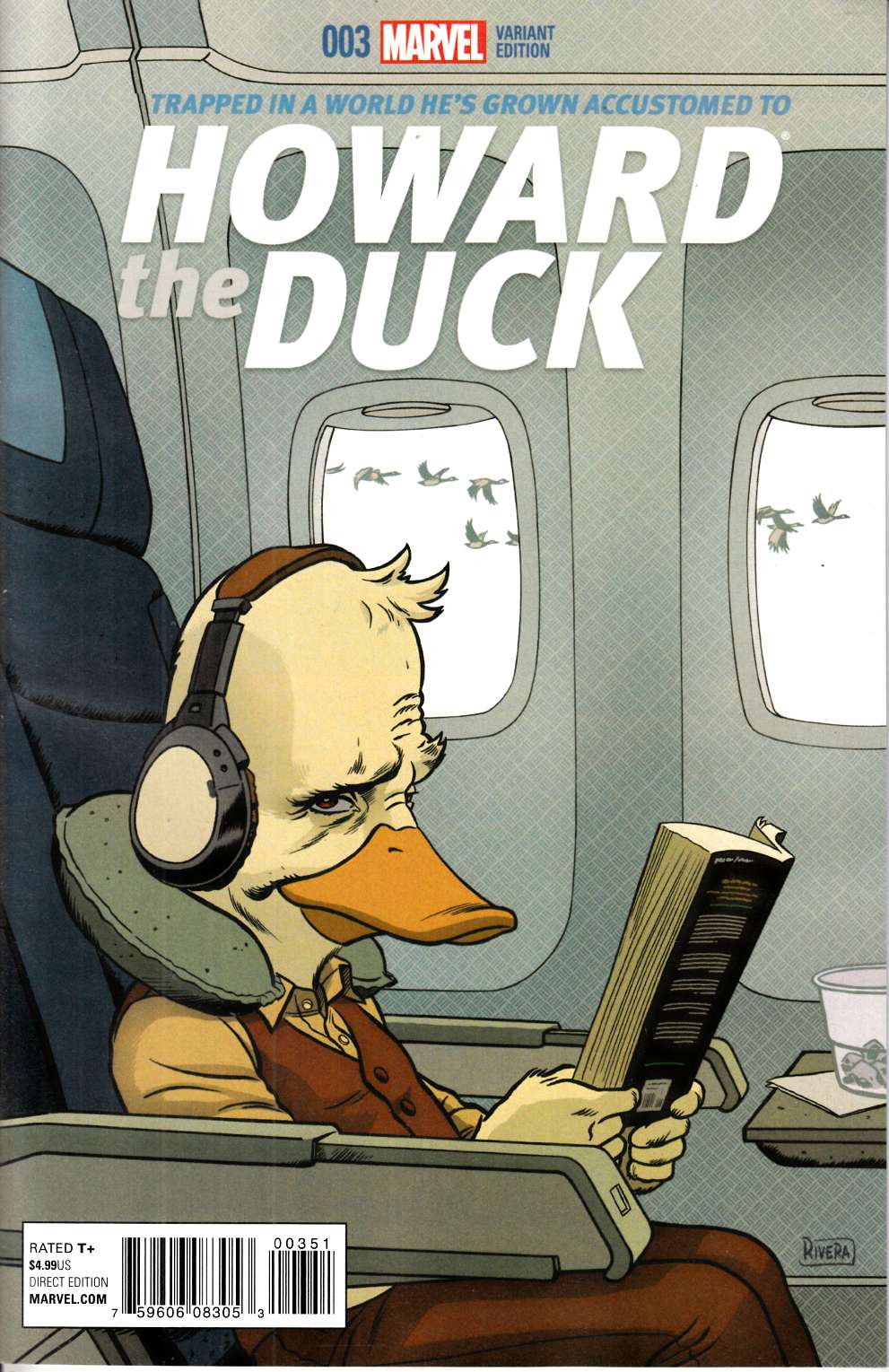Howard the Duck #3 Rivera Variant Cover [Marvel Comic] THUMBNAIL