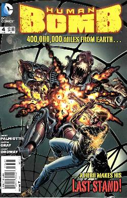 Human Bomb #4 Near Mint (9.4) [DC Comic] LARGE