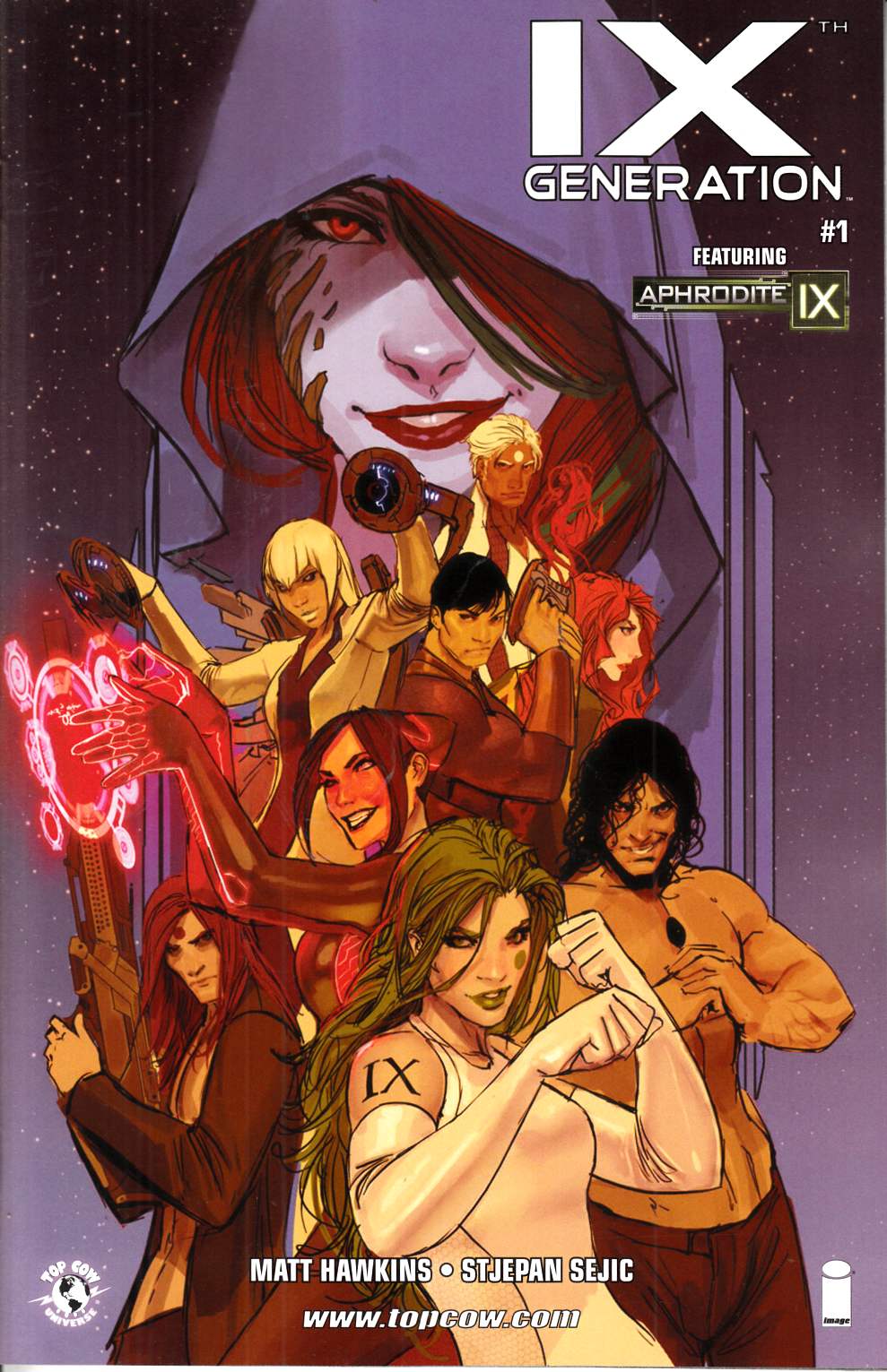 IXth Generation #1 Cover B- Sejic Incentive [Image Comic] LARGE