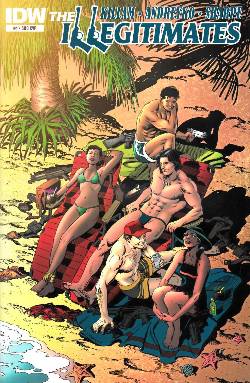 Illegitimates #4 Subscription Cover [IDW Comic] LARGE