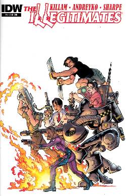 The Illegitimates #1 Subscription Cover [IDW Comic] LARGE