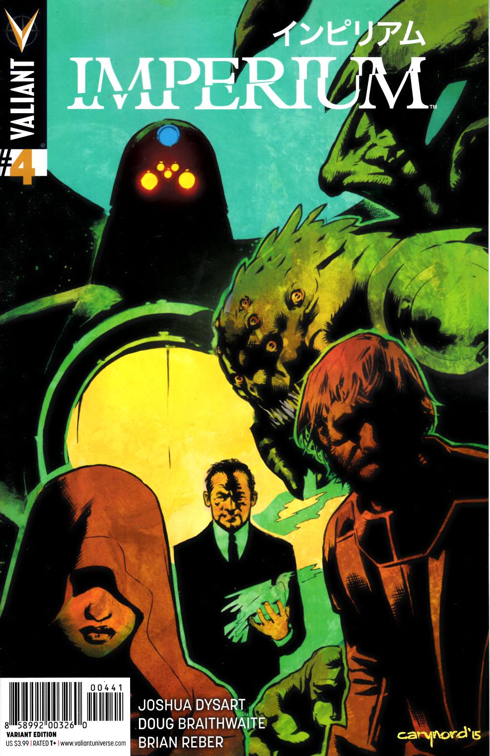 Imperium #4 Cover D- Nord Incentive Variant [Valiant Comic] LARGE