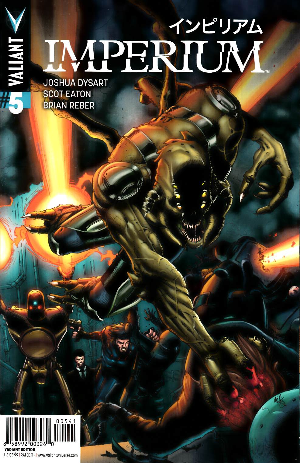 Imperium #5 Cover D- Gill Variant Cover [Valiant Comic] LARGE