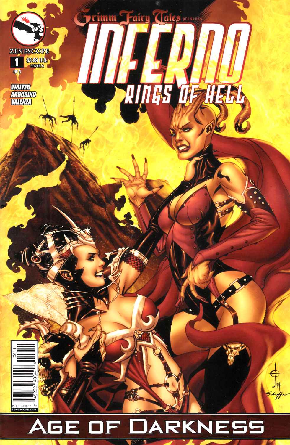 Inferno Rings of Hell #1 Cover A- Johnson [Comic] THUMBNAIL