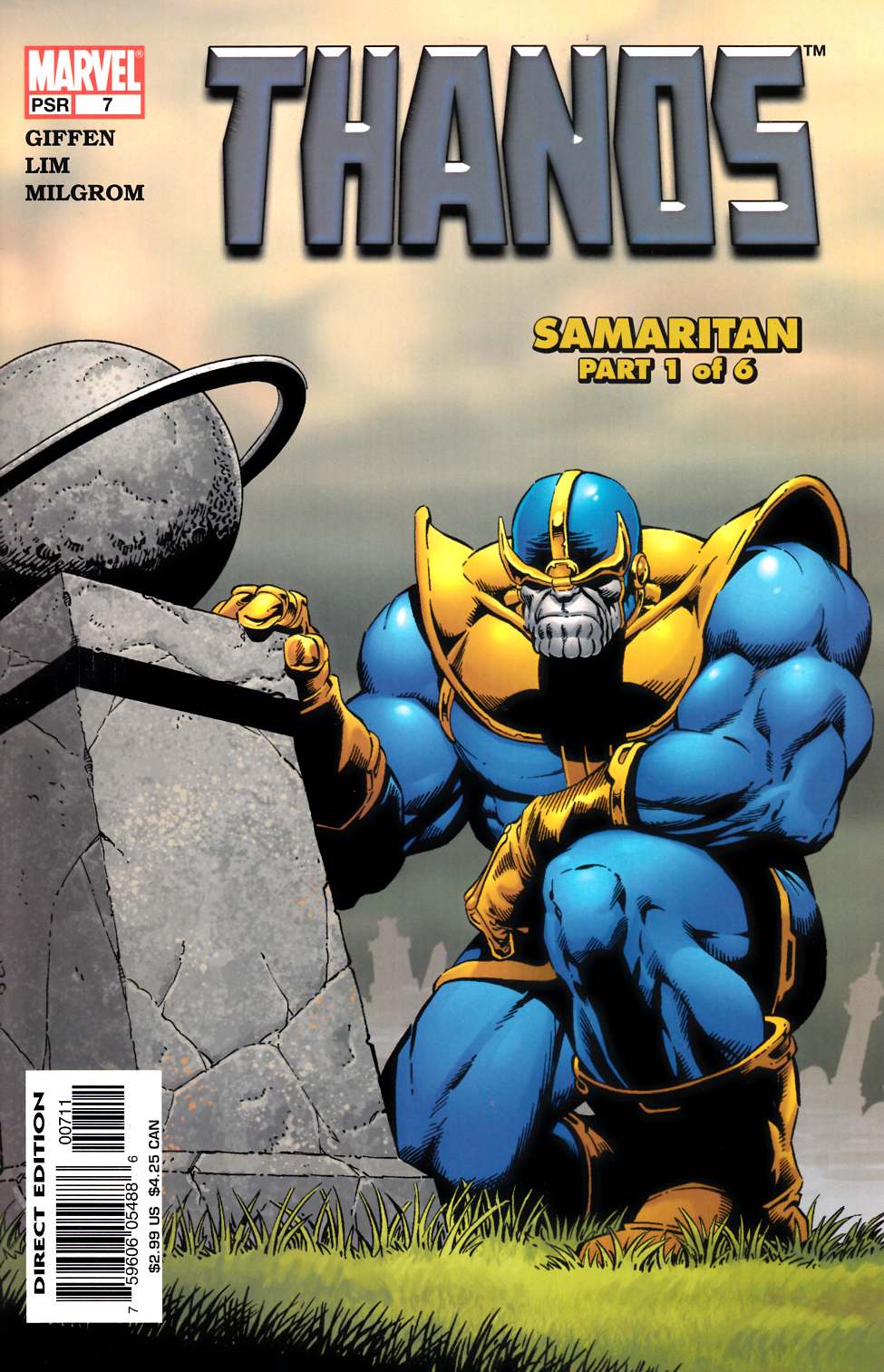 Thanos #7 Near Mint (9.4) [Marvel Comic] THUMBNAIL