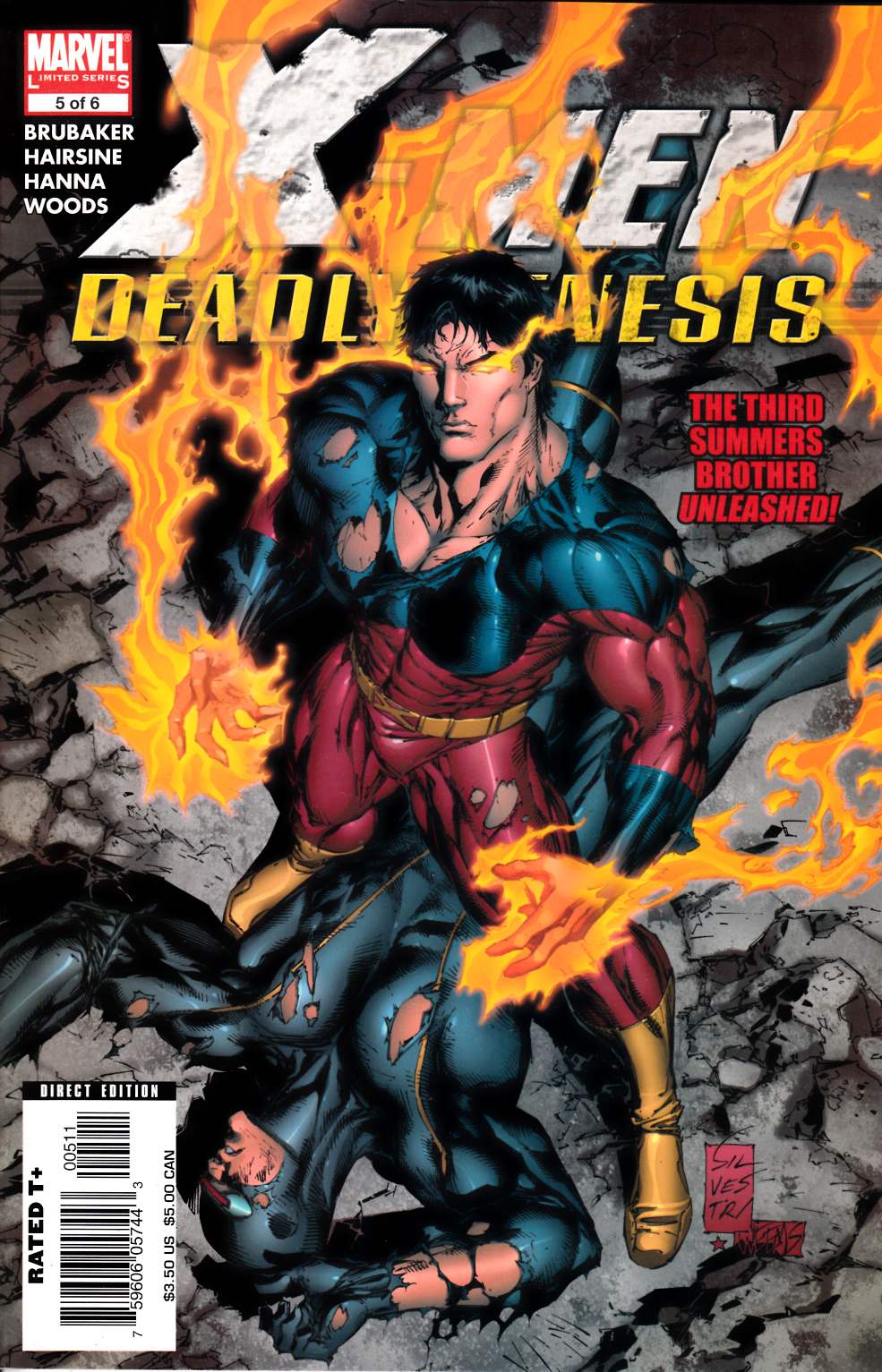 X-Men Deadly Genesis #5 Near Mint (9.4) [Marvel Comic] LARGE