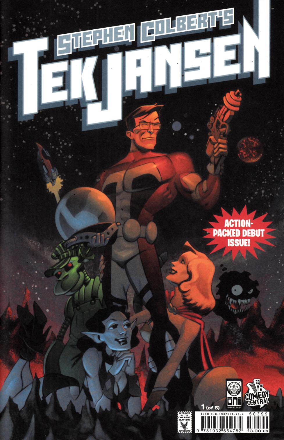 Tek Jansen #1 Near Mint (9.4) [Oni Press Comic] LARGE