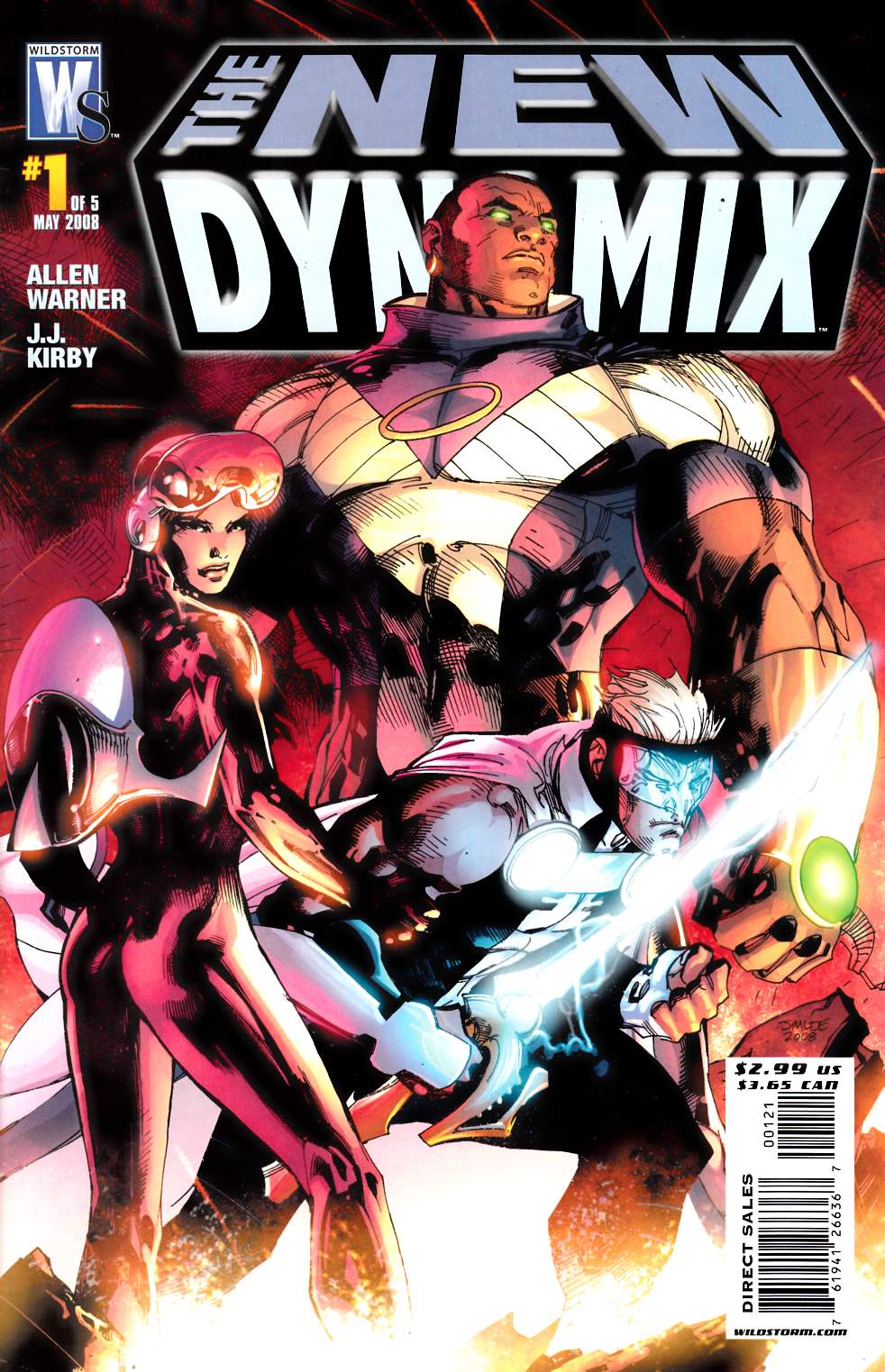 New Dynamix #1 Jim Lee Variant Cover Near Mint (9.4) [DC Comic] LARGE