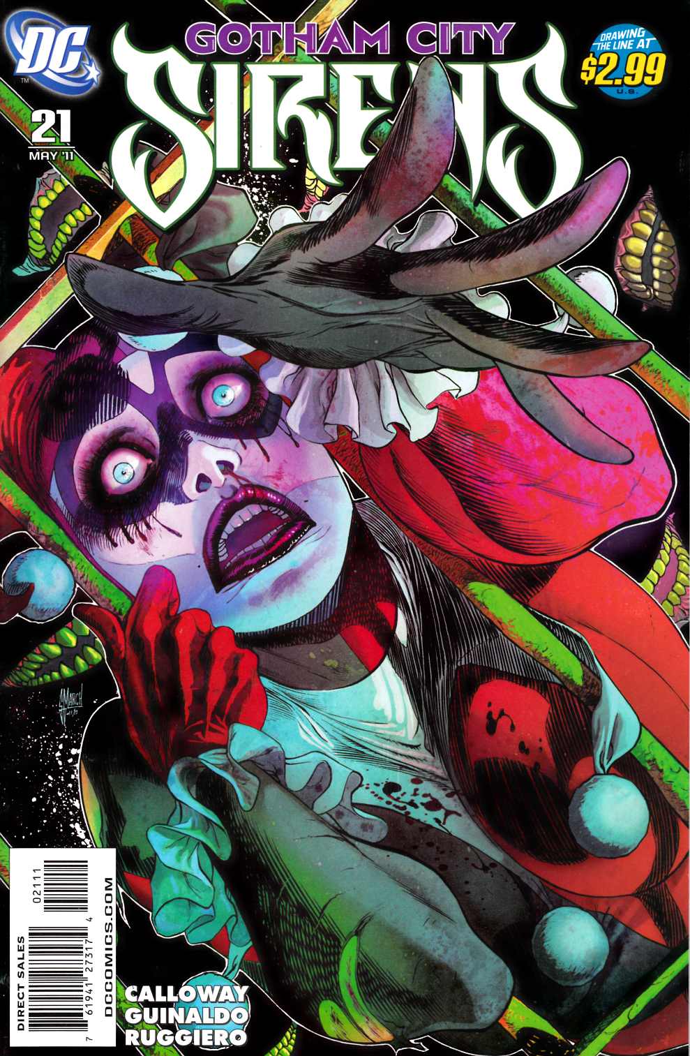 Gotham City Sirens #21 Near Mint (9.4) [DC Comic] LARGE