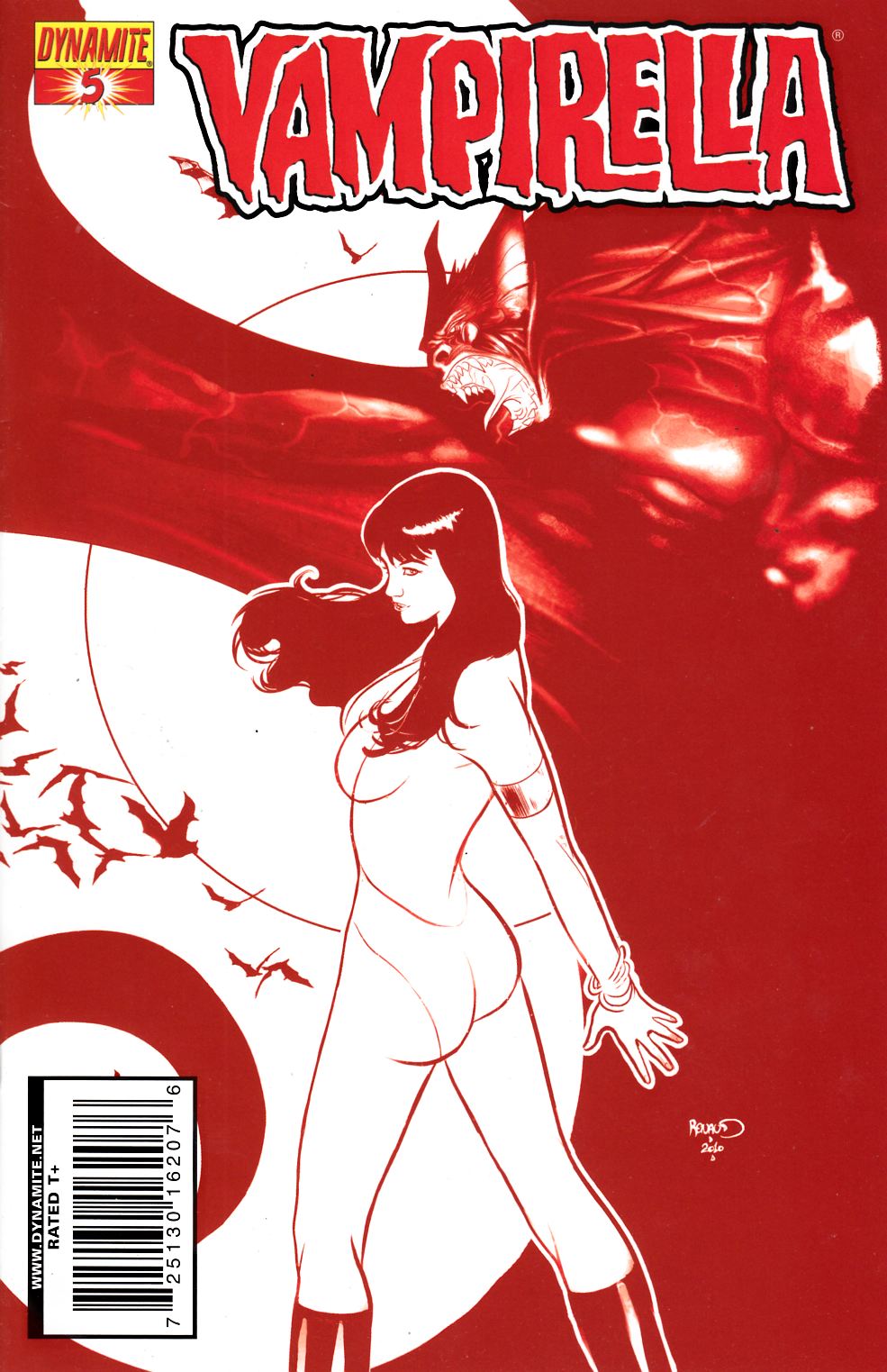 Vampirella #5 Renaud Red Incentive Cover Very Fine (8.0) [Dynamite Comic] THUMBNAIL