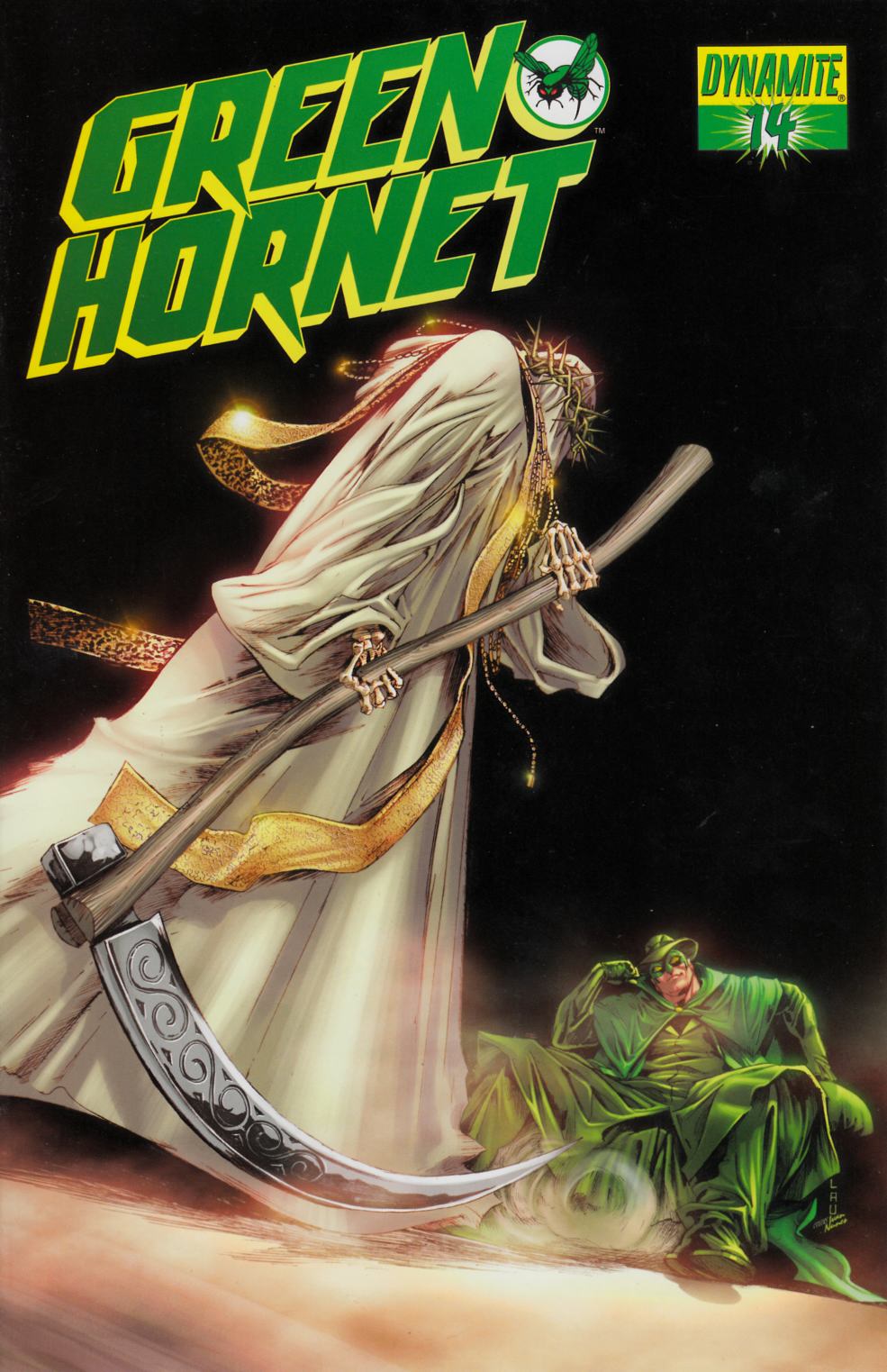 Green Hornet #14 Lau Variant Cover Very Fine (8.0) [Dynamite Comic] LARGE