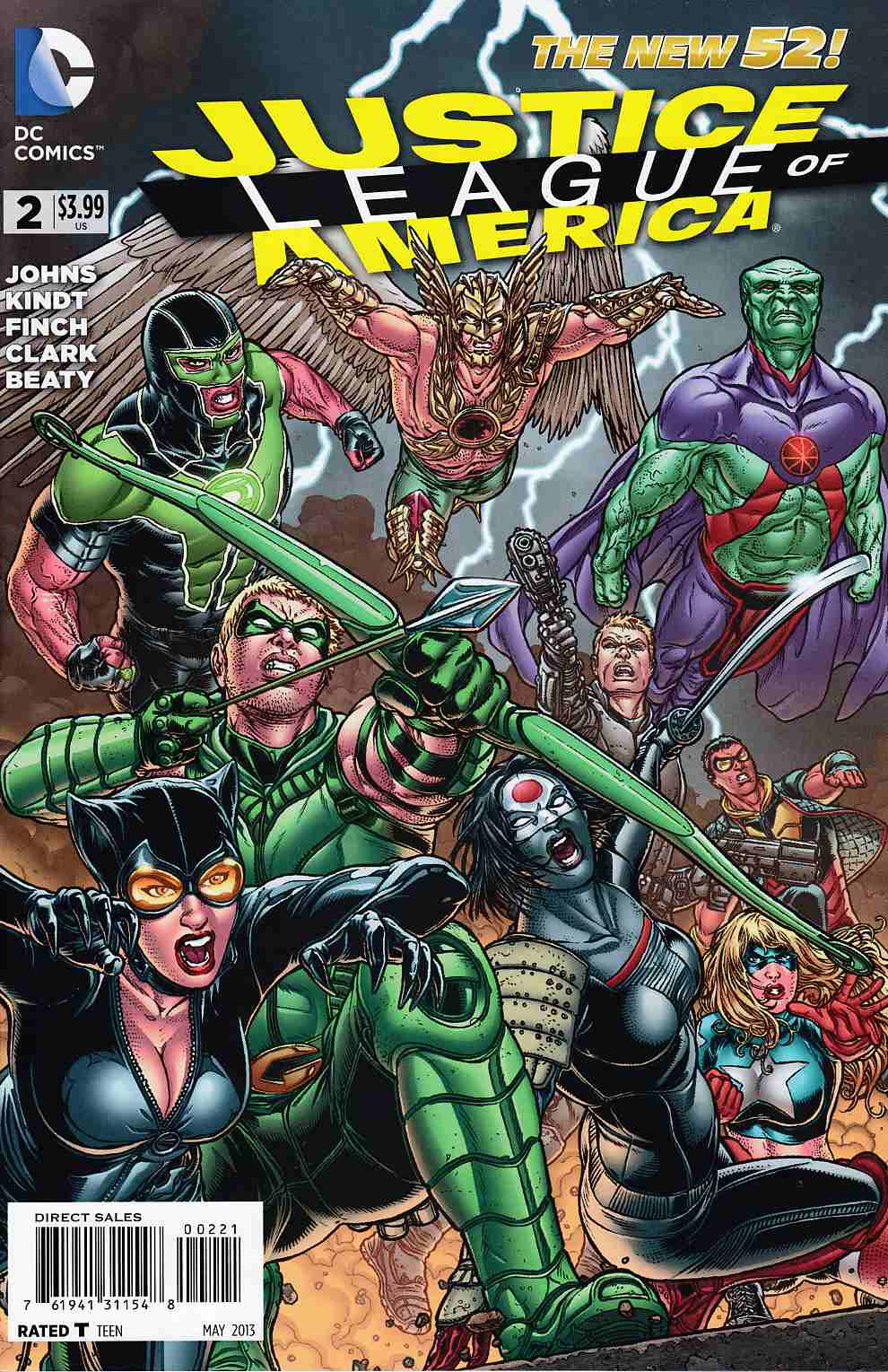 Justice League of America #2 Ryp Variant Cover Near Mint (9.4) [DC Comic] THUMBNAIL