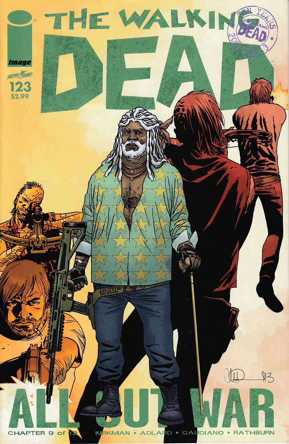 Walking Dead #123 Near Mint (9.4) [Image Comic] THUMBNAIL