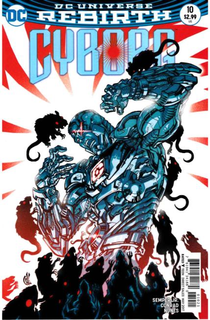 Cyborg #10 D'Anda Variant Cover [DC Comic] LARGE