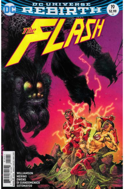 Flash #19 Johnson Variant Cover Near Mint (9.4) [DC Comic] LARGE