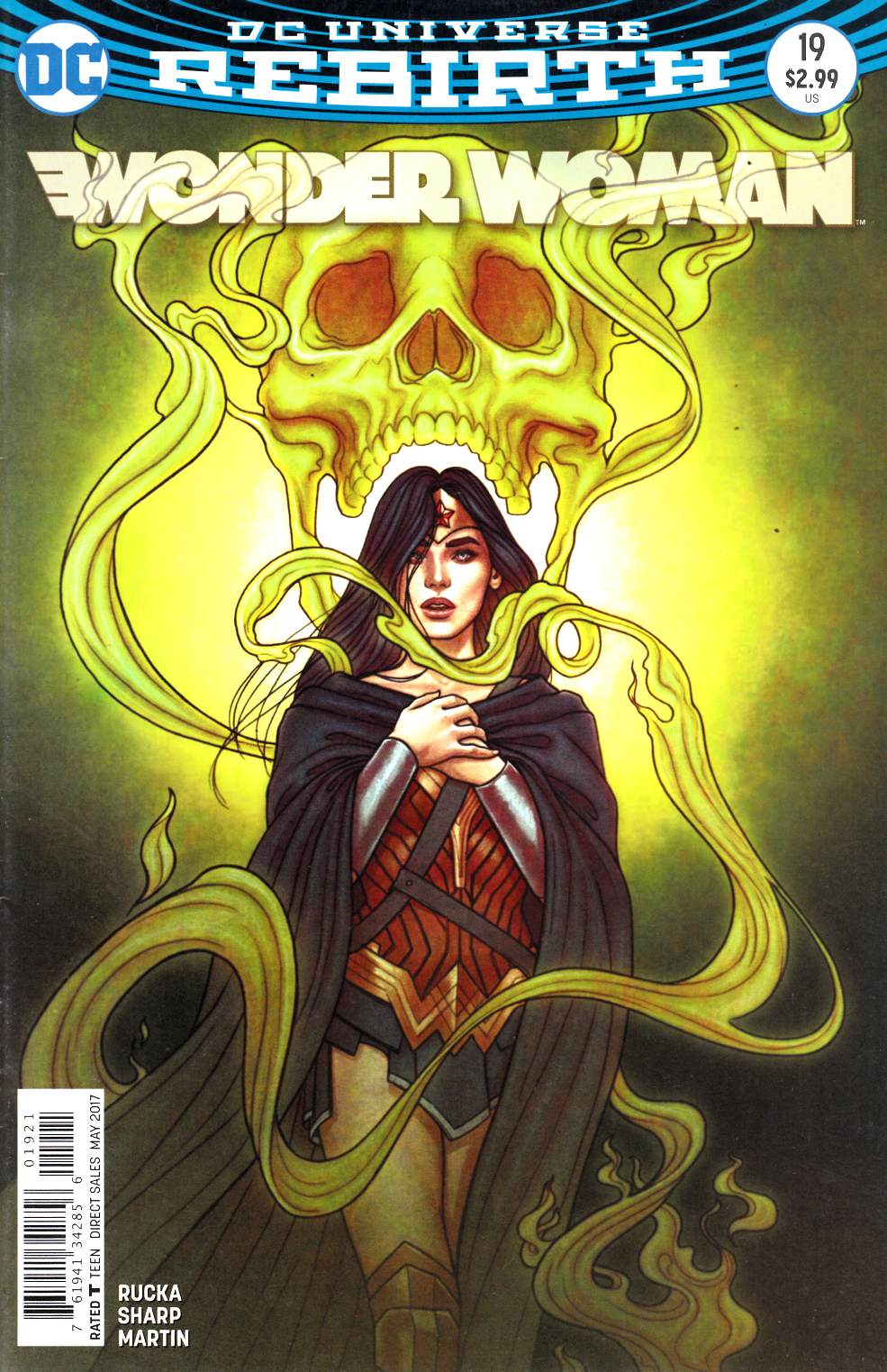 Wonder Woman #19 Frison Variant Cover Fine (6.0) [DC Comic]