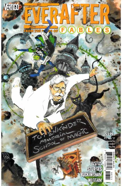 Everafter From the Pages of Fables #7 Buckingham Variant Cover [DC Comic] LARGE