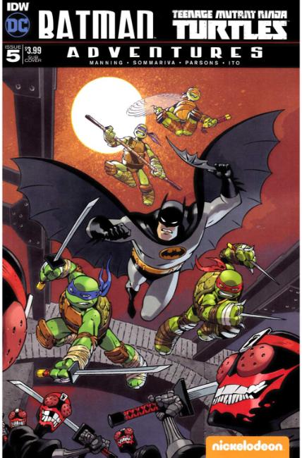 Batman TMNT Adventures #5 Subscription Cover [IDW Comic] LARGE