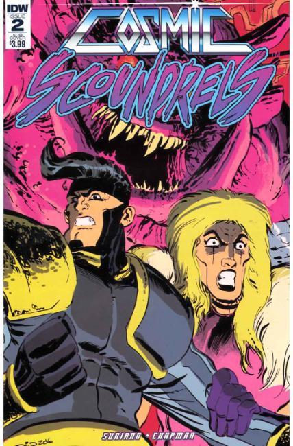 Cosmic Scoundrels #2 Subscription Cover [IDW Comic] LARGE