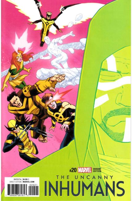 Uncanny Inhumans #20 Shalvey IVX Variant Cover [Marvel Comic] THUMBNAIL