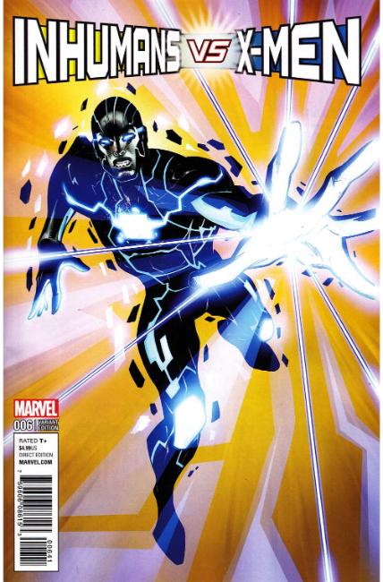 IVX Inhumans Vs X-Men #6 Syaf Inhumans Variant Cover [Marvel Comic] THUMBNAIL