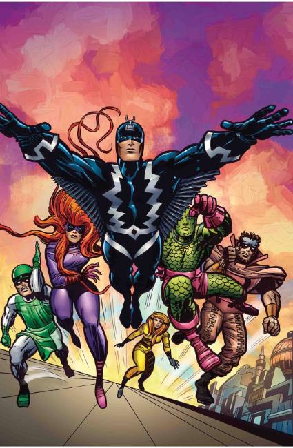 Inhumans Prime #1 Kirby 100th Variant Cover [Marvel Comic] LARGE