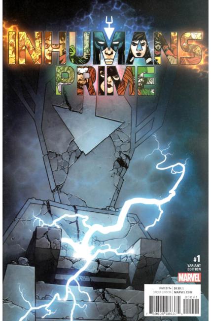 Inhumans Prime #1 Sook Variant Cover [Marvel Comic] LARGE