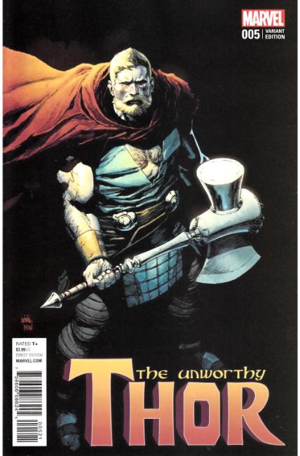 Unworthy Thor #5 Yu Variant Cover [Marvel Comic] THUMBNAIL