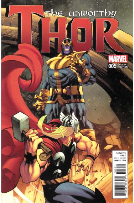 Unworthy Thor #5 Stevens Variant Cover [Marvel Comic] THUMBNAIL