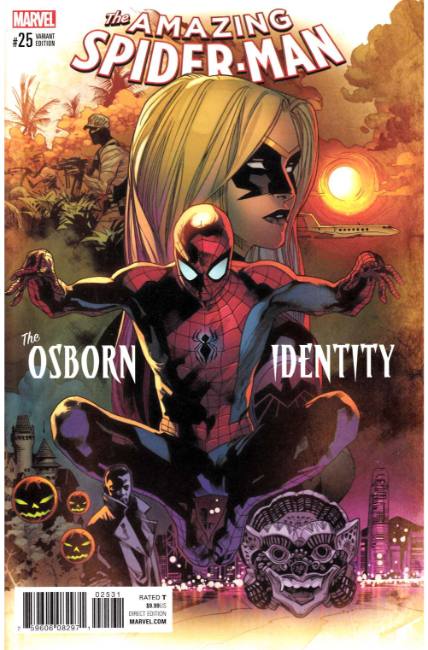 Amazing Spider-Man #25 Immonen Variant Cover [Marvel Comic] LARGE