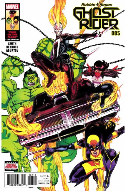 Ghost Rider #5 Near Mint (9.4) [Marvel Comic] LARGE