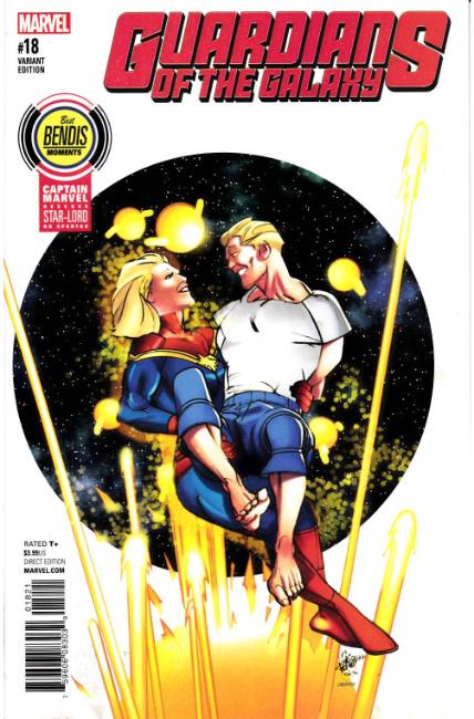 Guardians of the Galaxy #18 Best Bendis Moments Variant Cover [Marvel Comic] THUMBNAIL