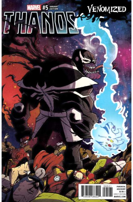 Thanos #5 Gullory Venomized Variant Cover [Marvel Comic] THUMBNAIL