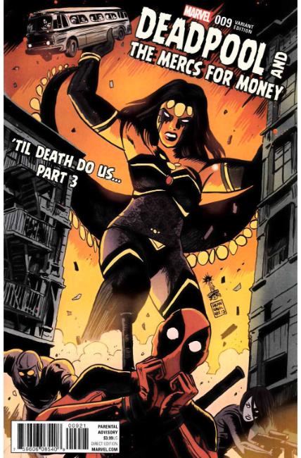 Deadpool And Mercs For Money 9 Francavilla Poster Variant Cover Marvel Comic