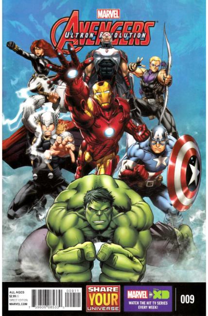Marvel Universe Avengers Ultron Revolution #9 [Marvel Comic] LARGE