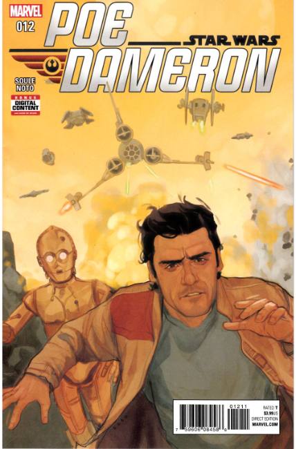 Star Wars Poe Dameron #12 [Marvel Comic] LARGE