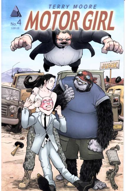 Motor Girl #4 [Abstract Comic] LARGE