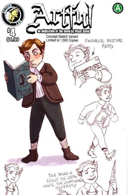 Peter David Artful #4 Cover B [Action Lab Comic] THUMBNAIL