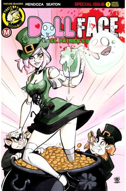 Dollface St Patricks Day Special Cover C [Action Lab Comic] LARGE